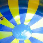 Cụm máng trượt Love Storm & Space Bowl 10 Máng trượt Space bowl tại đầm sen nước